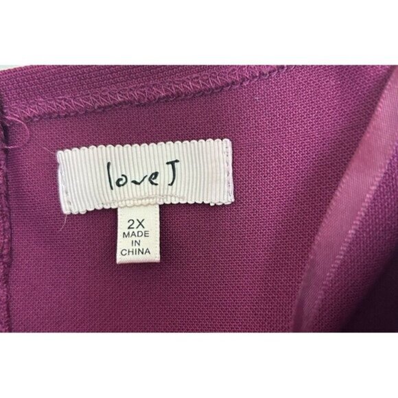 Love J Women’s Sleeveless Open Front Bodycon Long Midi Dress Light Purple Size2X - Picture 11 of 11
